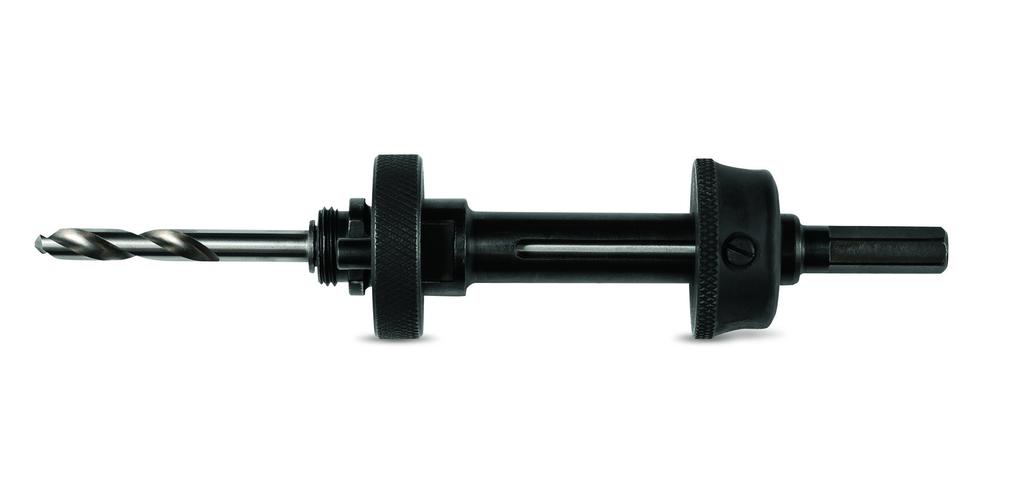 Bahco 3834-ARBR-9100ESM Arbor, 8.5 Dia mm Arbor, Alloy Steel - Hole Saw Arbors & Pilot Bits